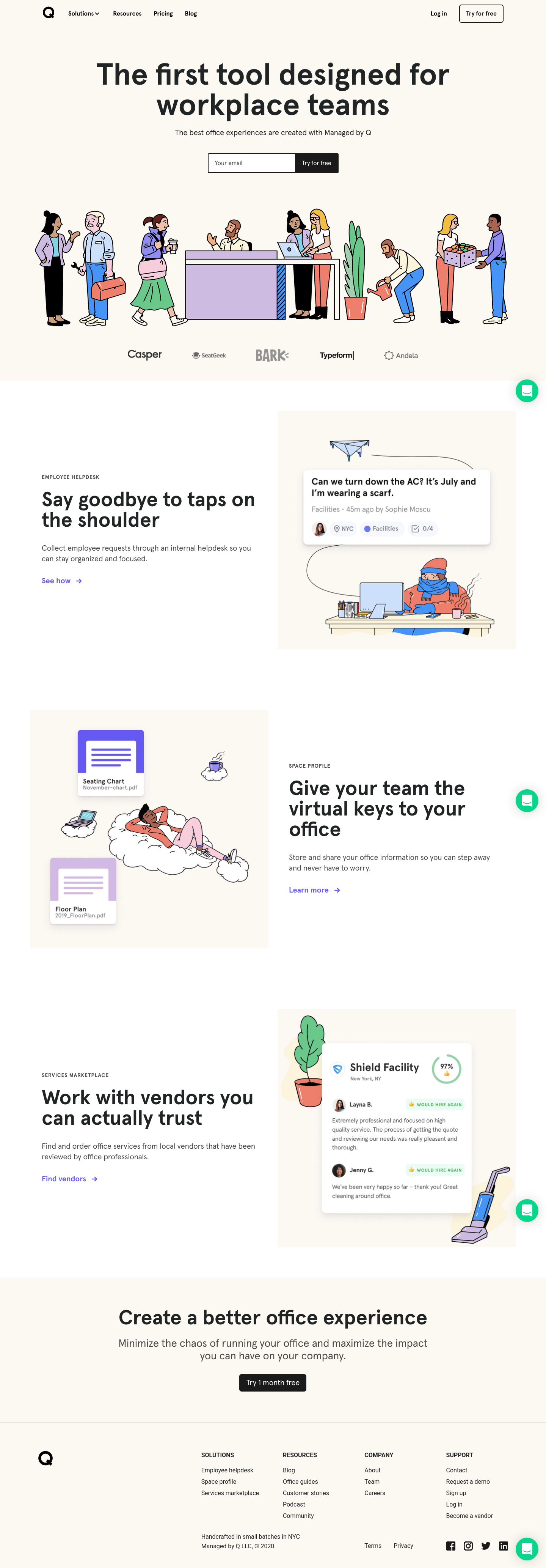 Hivy Landing Page screenshot