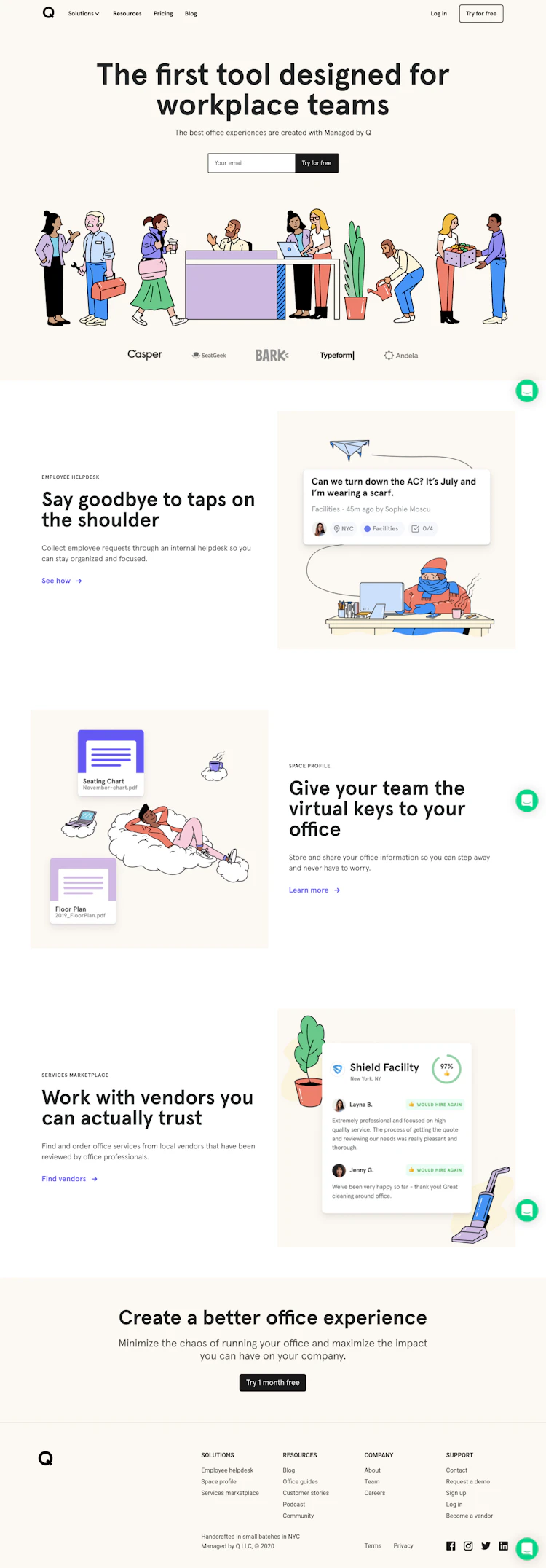 Hivy Landing Page screenshot