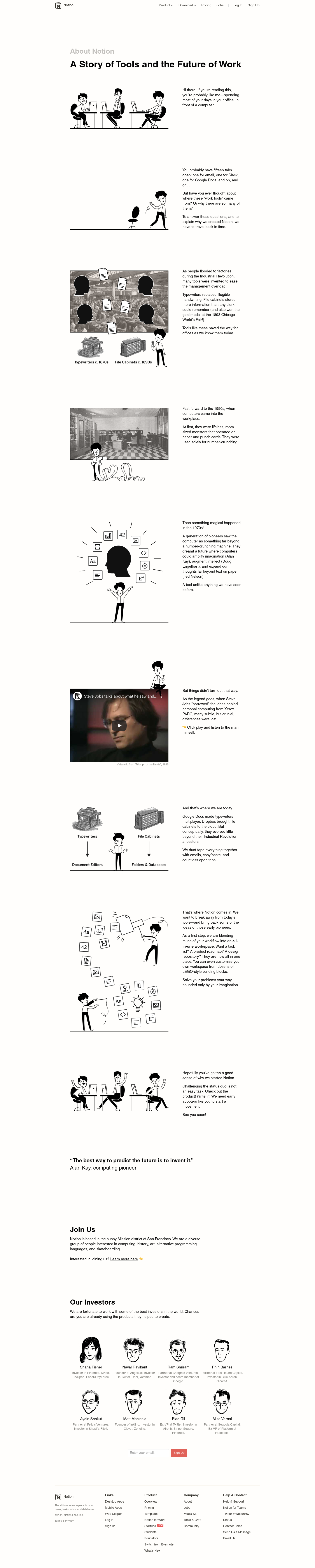 Notion About screenshot