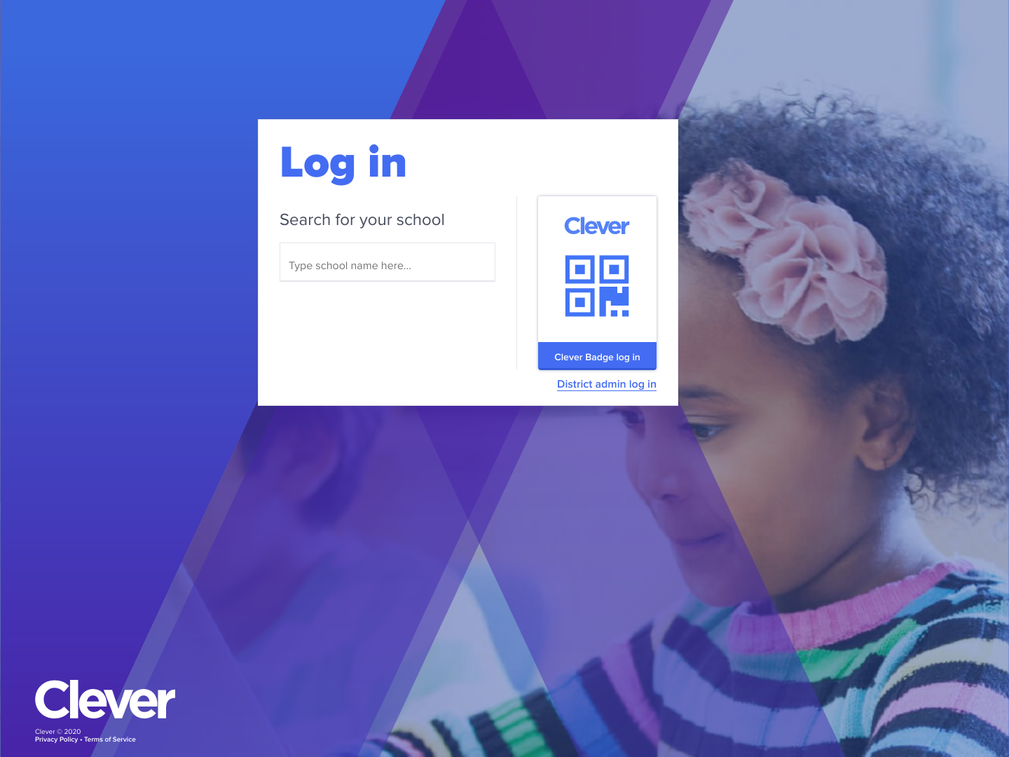 Clever Login screenshot