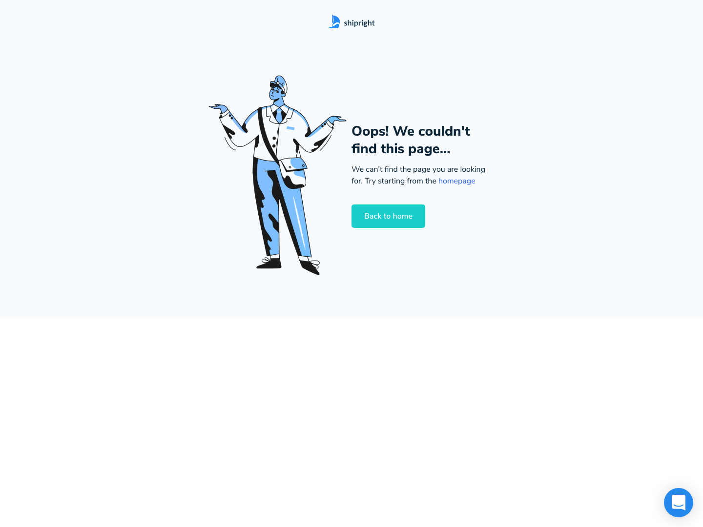 Shipright Notfound screenshot