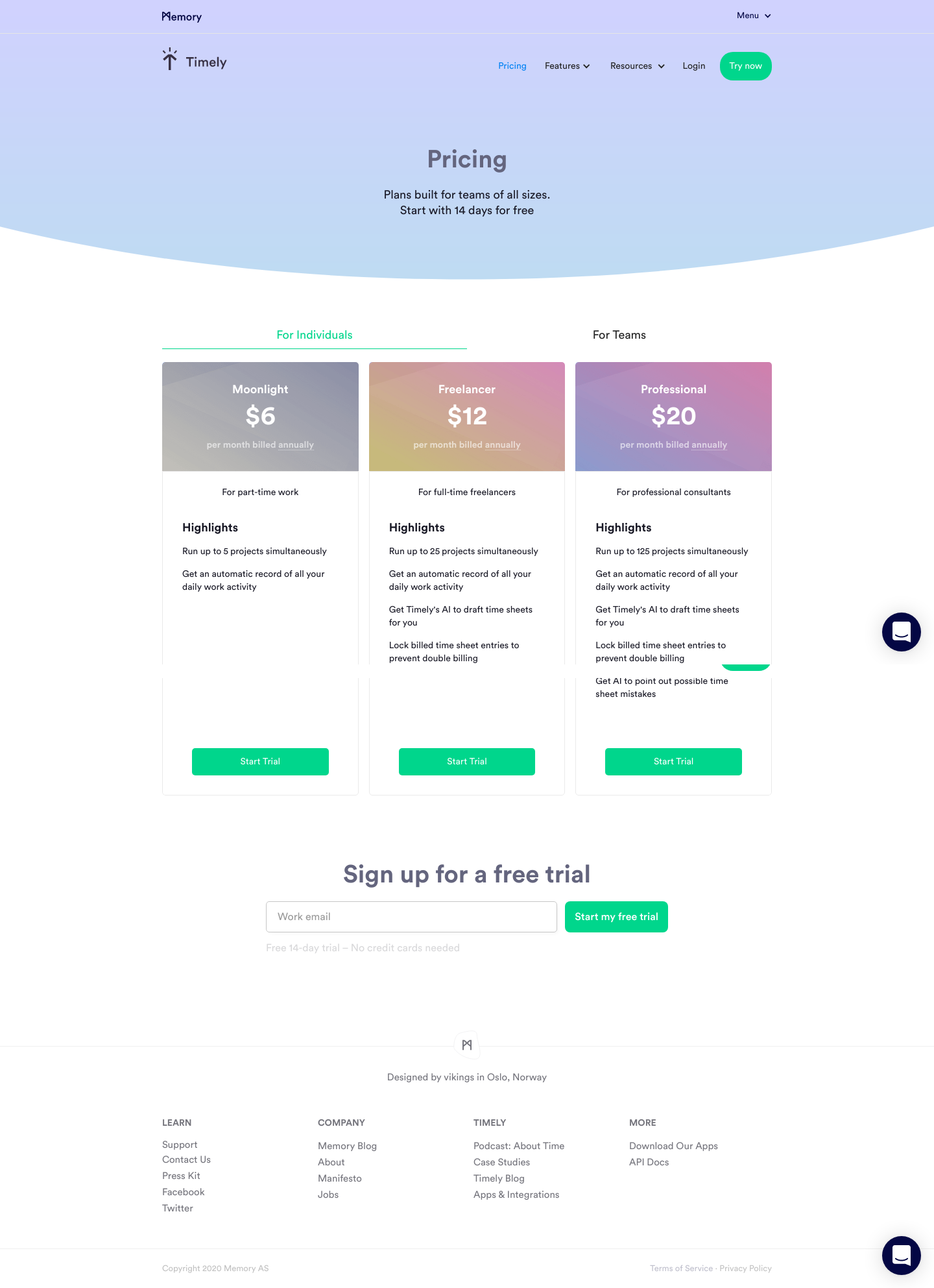 Timely Pricing screenshot