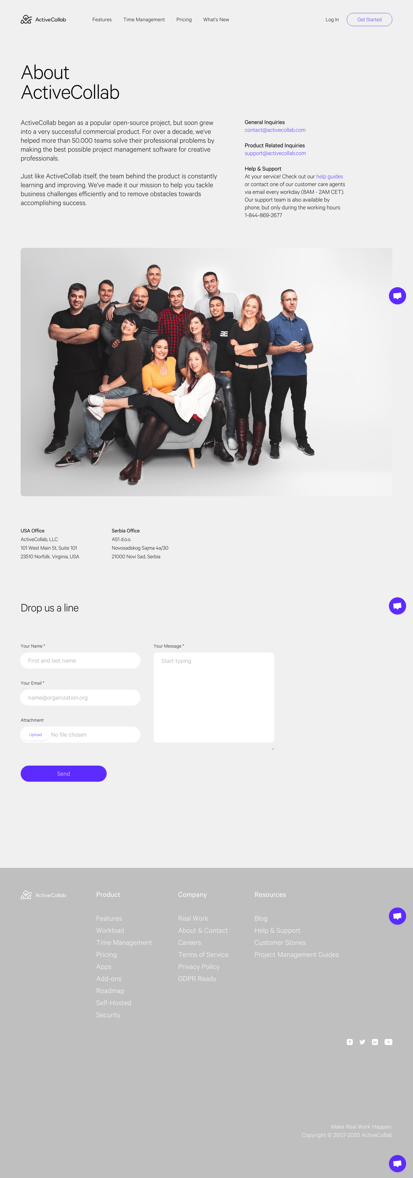 Activecollab About screenshot