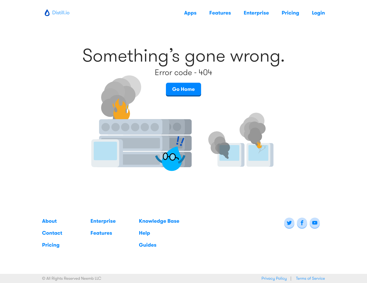Distill Notfound screenshot