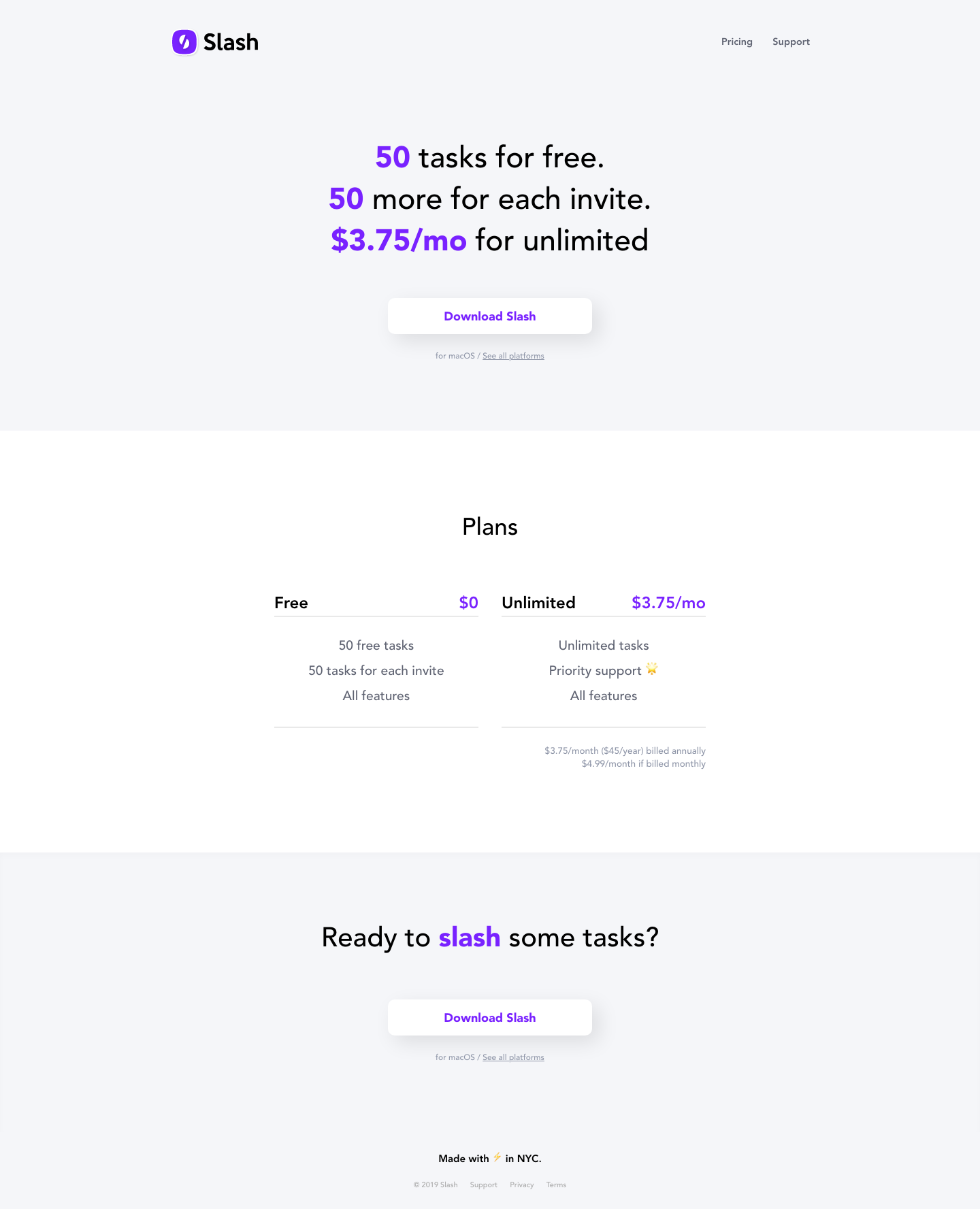 Slash Pricing screenshot