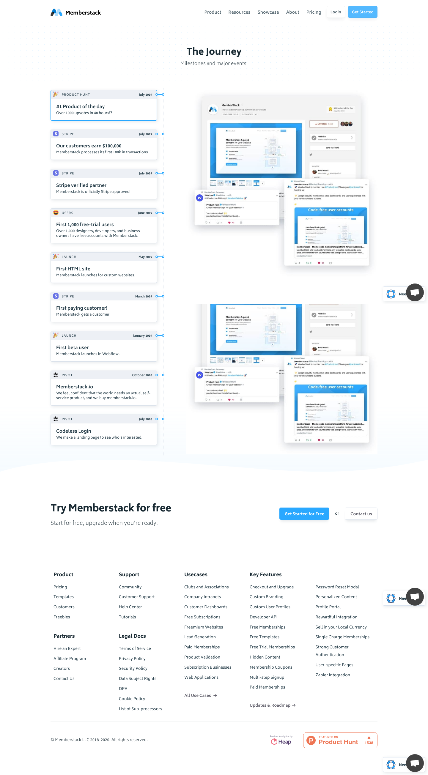 Memberstack About screenshot