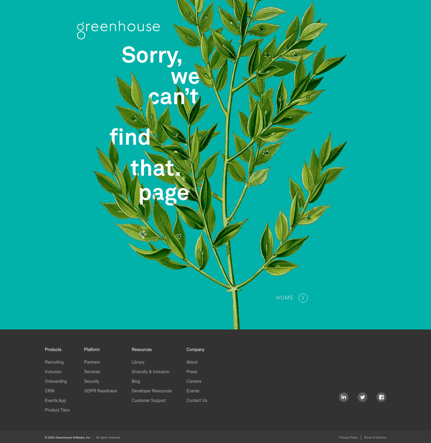 Greenhouse Notfound screenshot