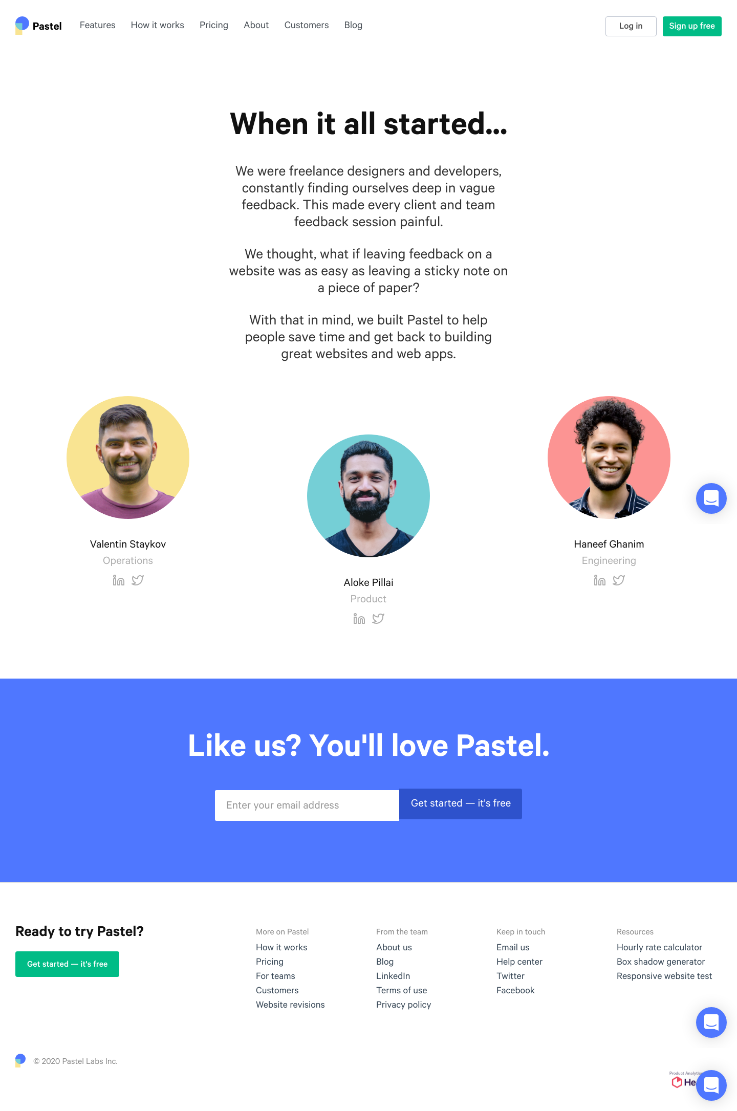 Usepastel About screenshot