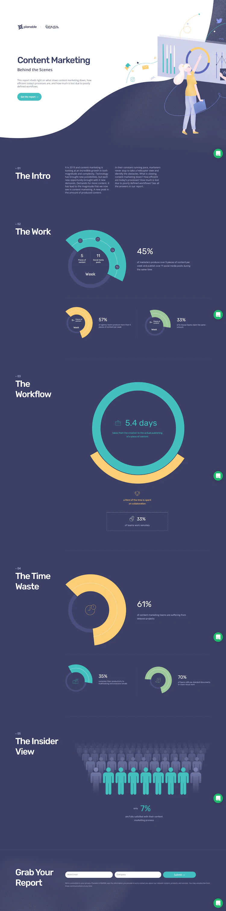 Planable Landing Page screenshot