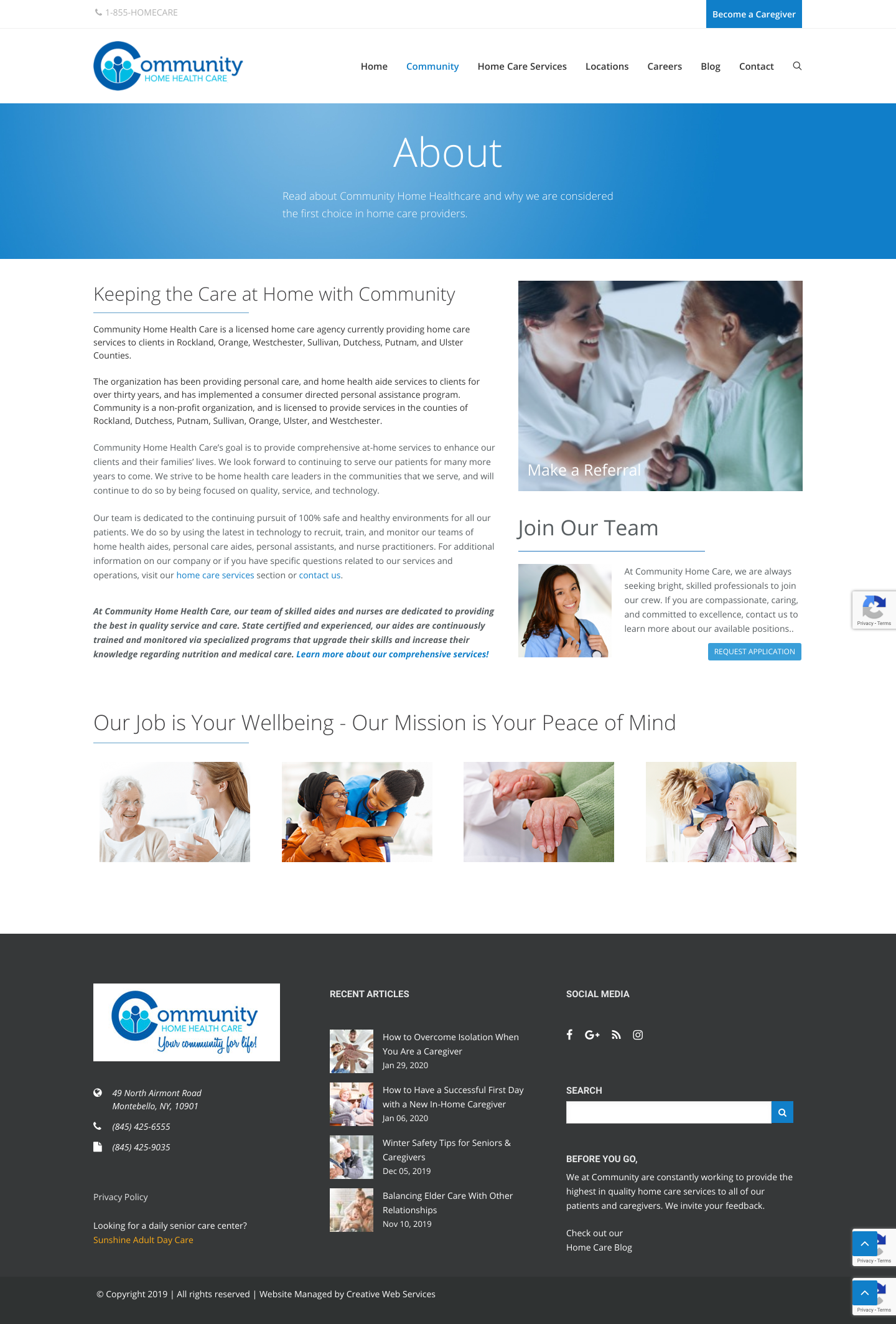 Commhealthcare About screenshot