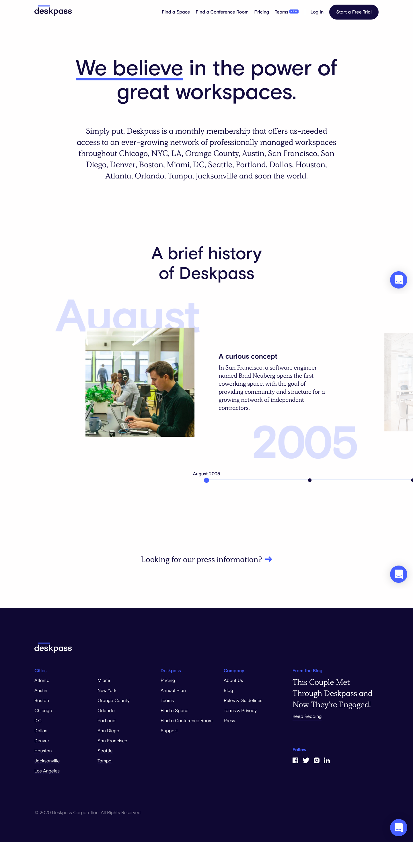 Deskpass About screenshot