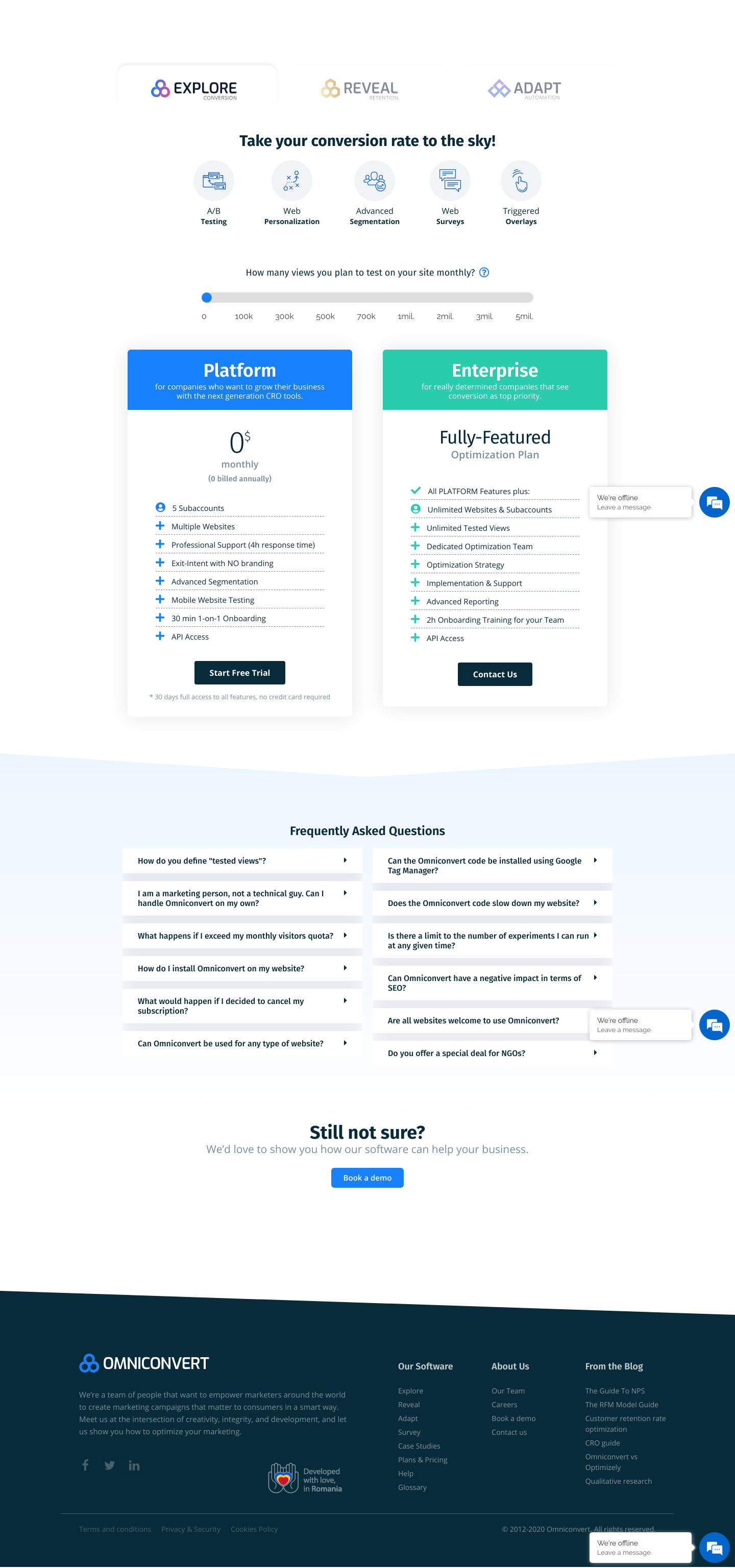Marketizator Pricing screenshot