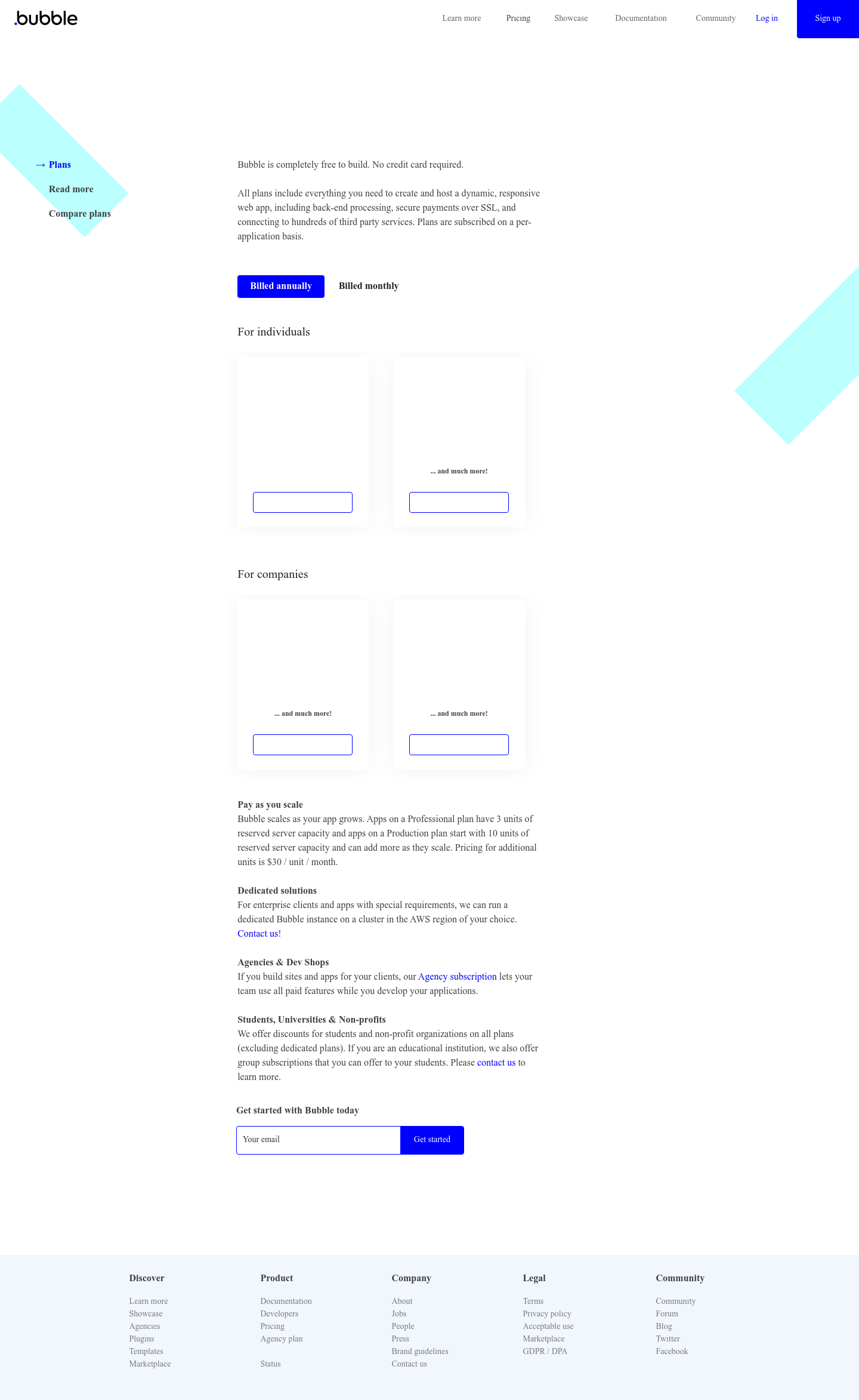 Bubble Pricing screenshot