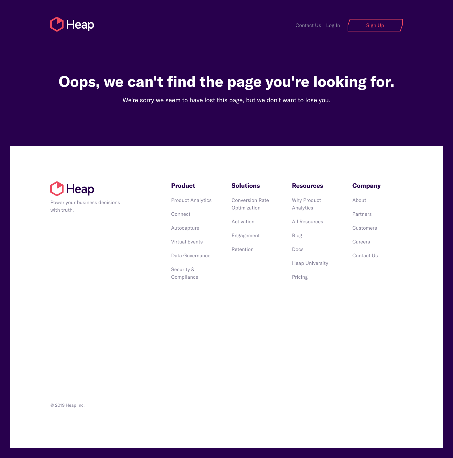 Heap Notfound screenshot
