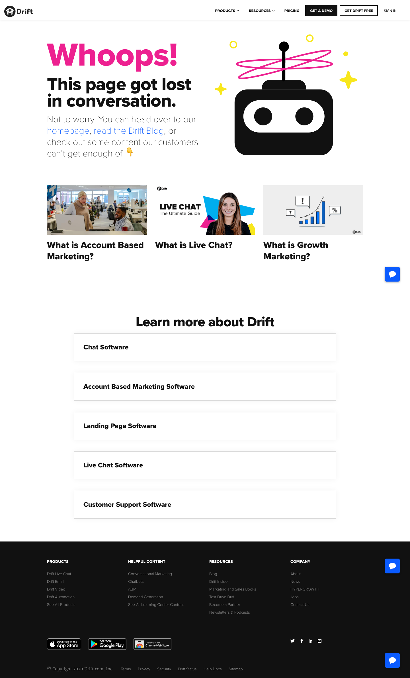 Drift Notfound screenshot