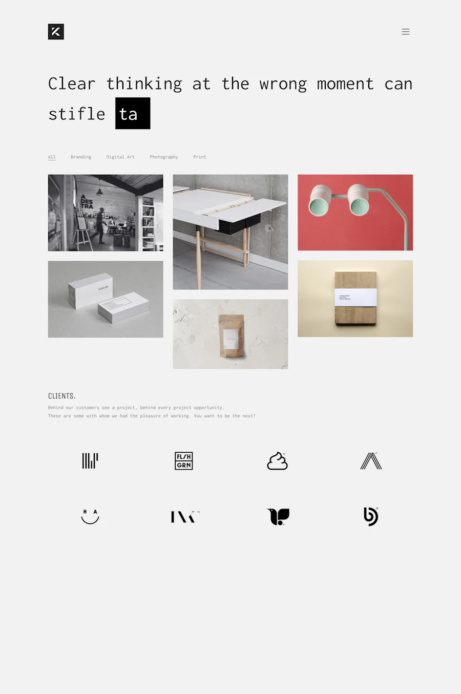 Kalium template screenshot