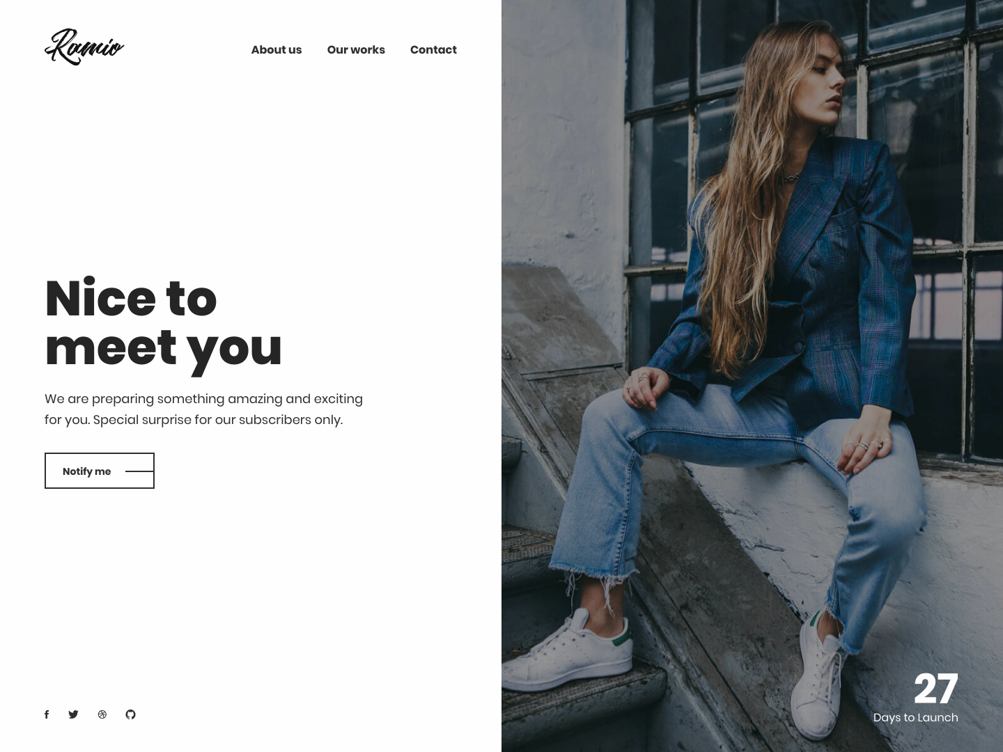 Ramio template screenshot