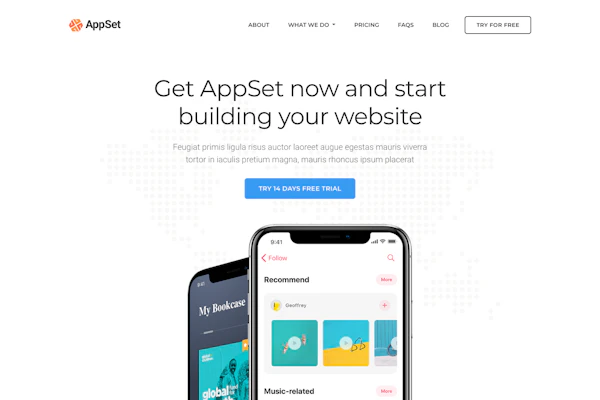 AppSet template screenshot
