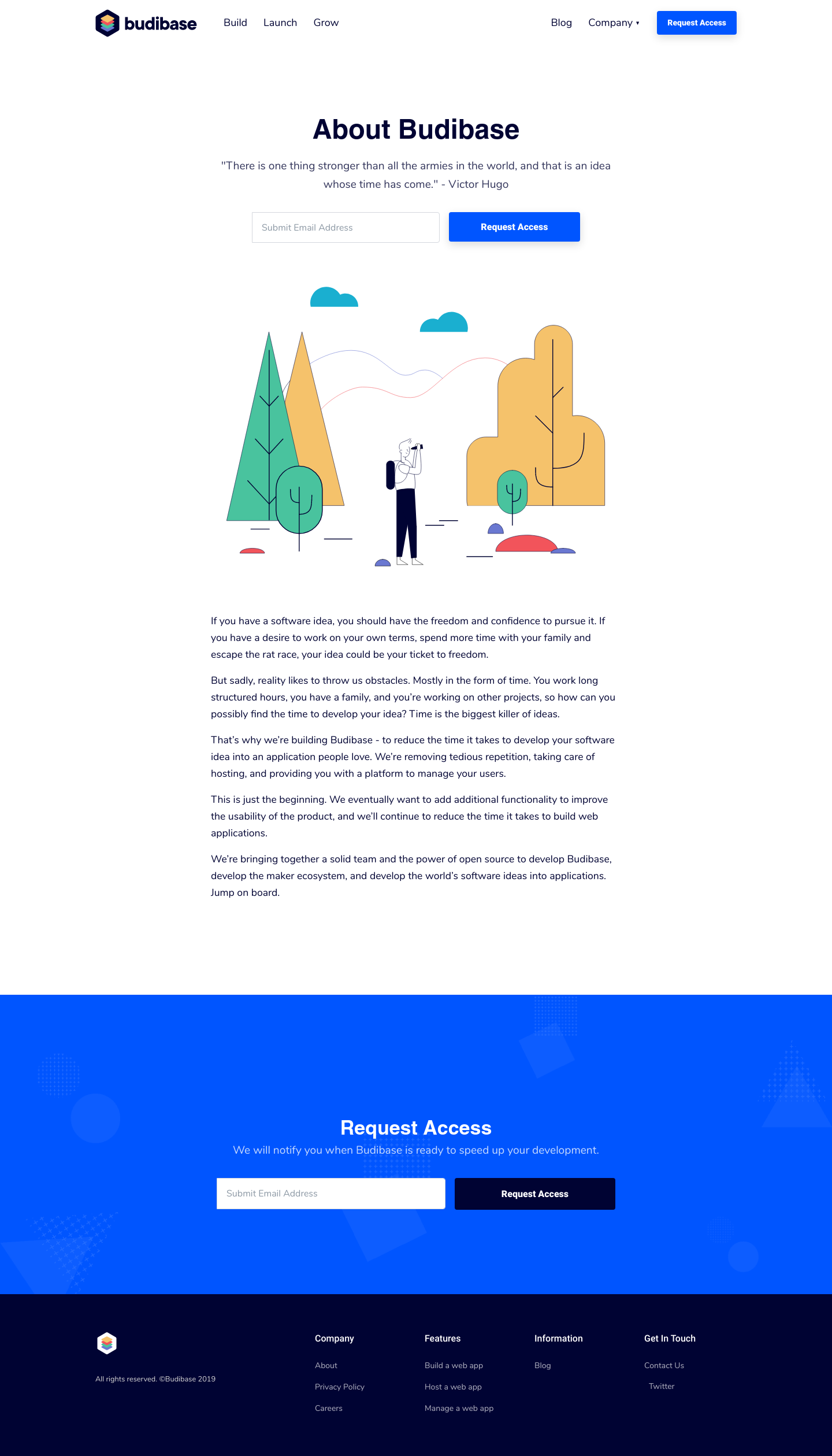 Budibase About screenshot