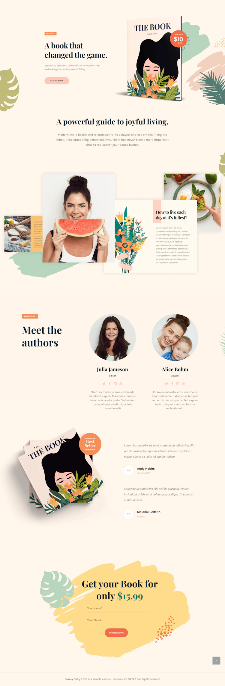 Shopaddict Landing Page screenshot