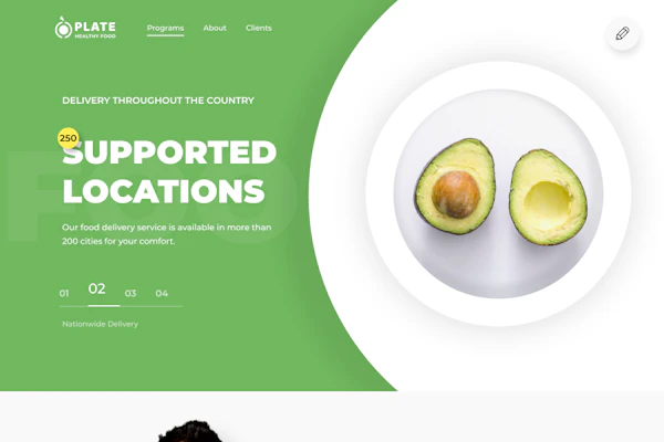 Plate template screenshot