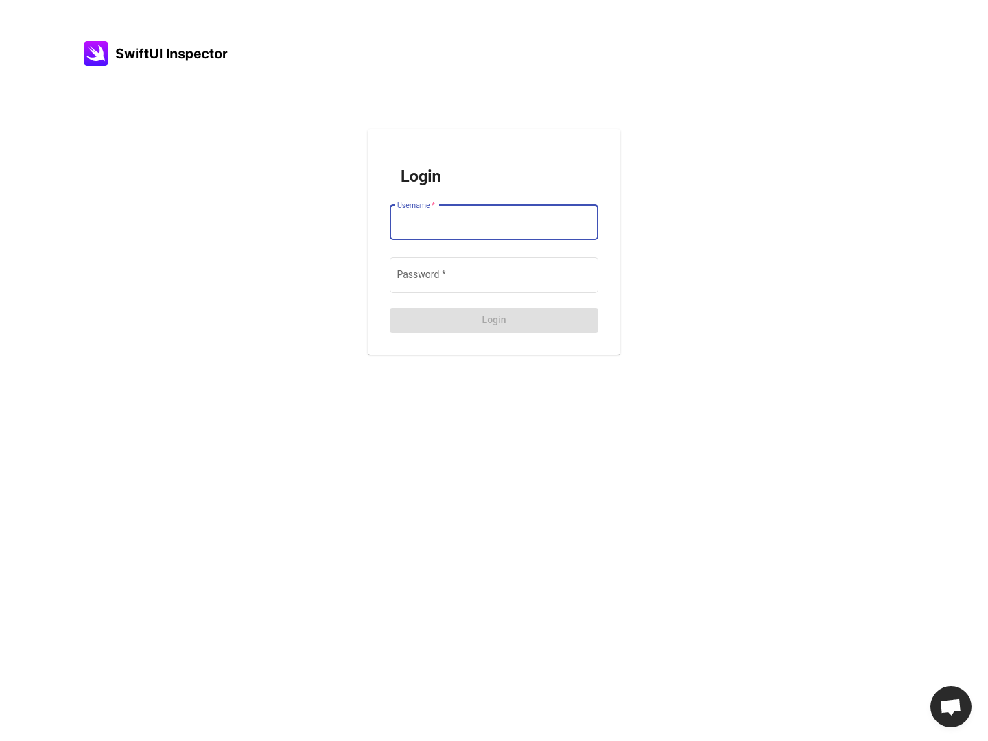 Swiftui Login screenshot