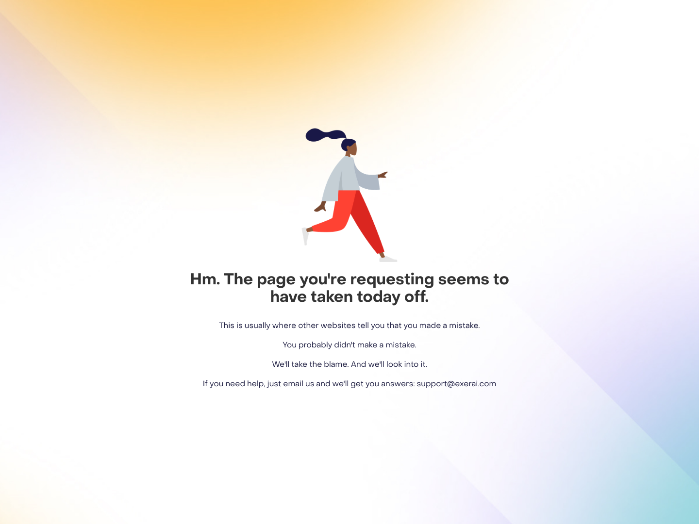 Exer Notfound screenshot