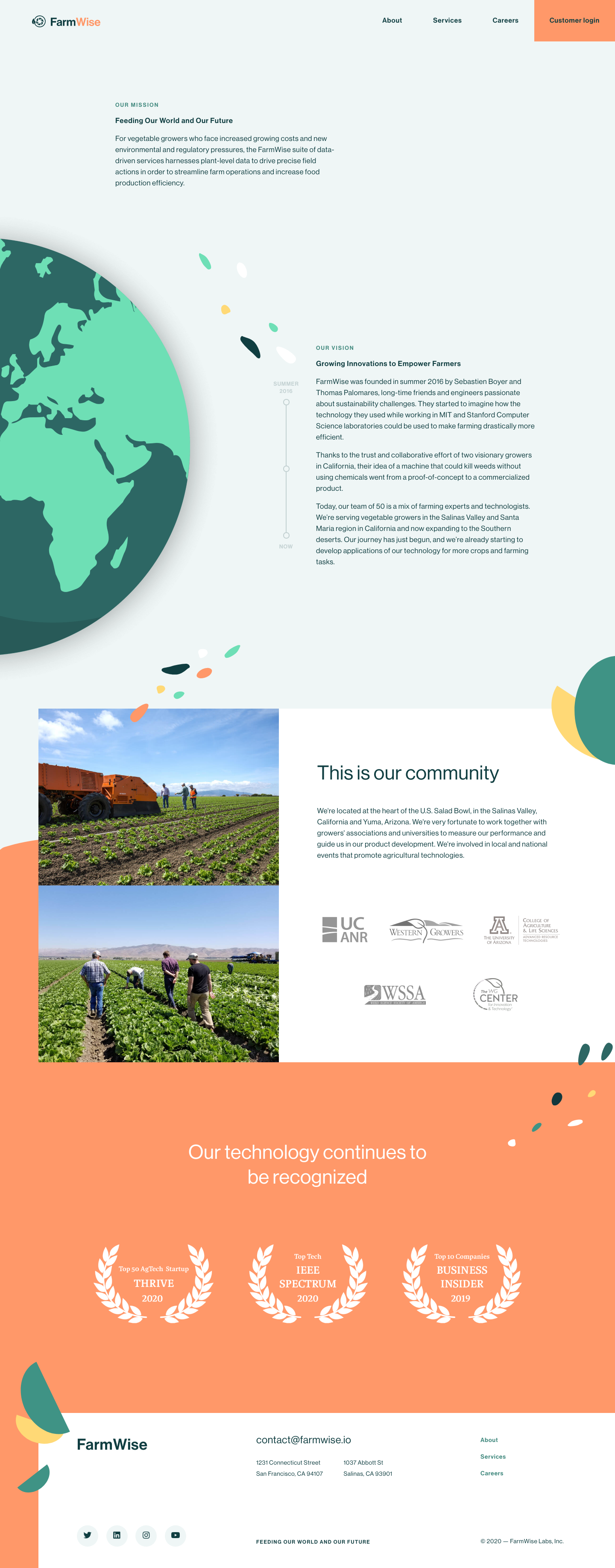 Farmwise About screenshot