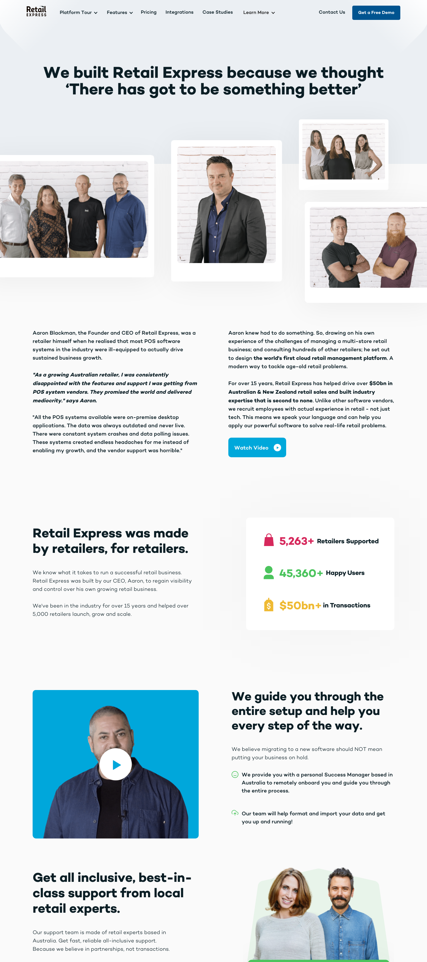 Retail Express About screenshot