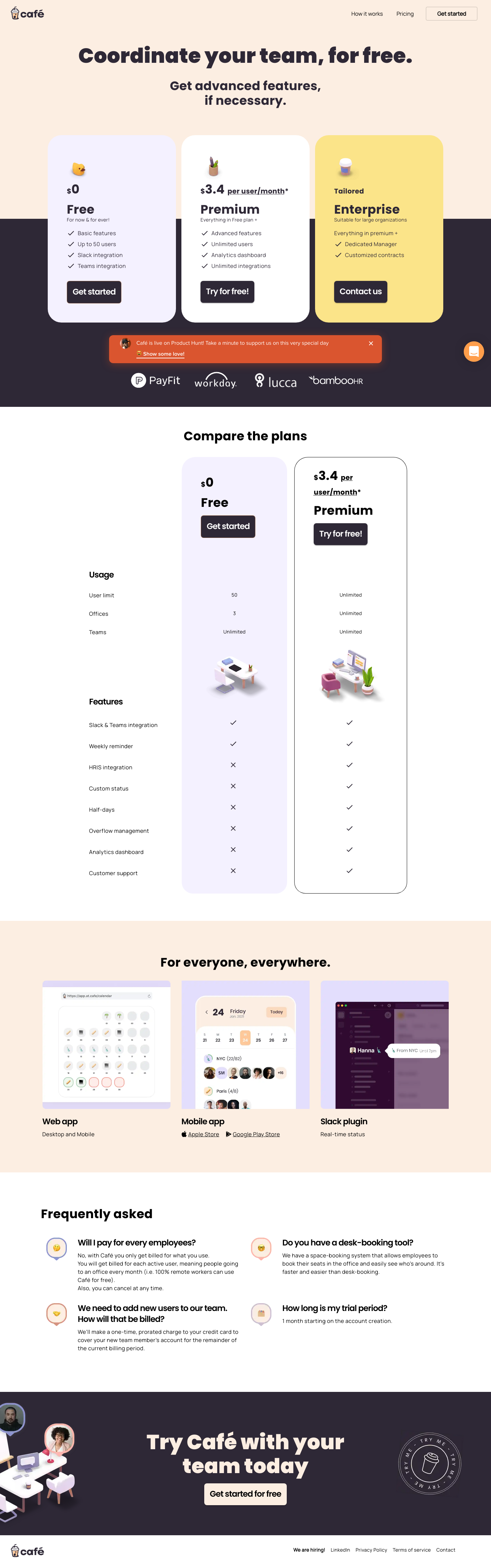 At Pricing screenshot