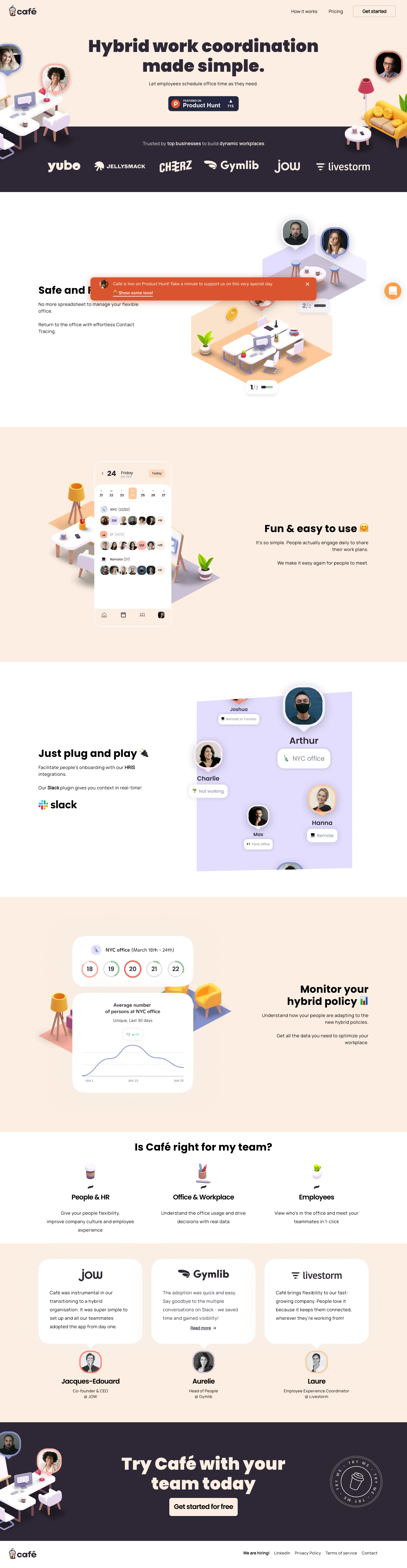 At Landing Page screenshot