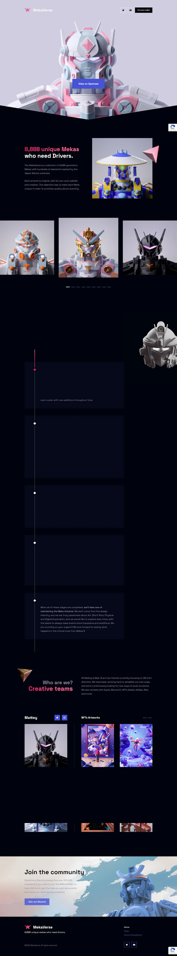 Themekaverse Landing Page screenshot