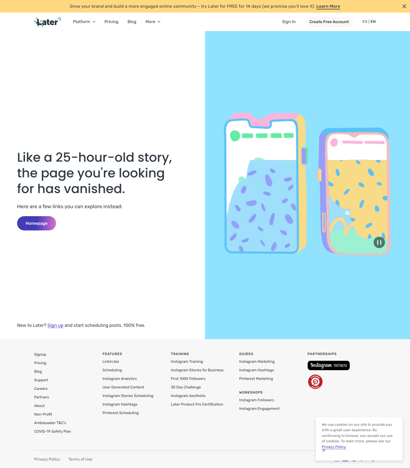 Later Notfound screenshot