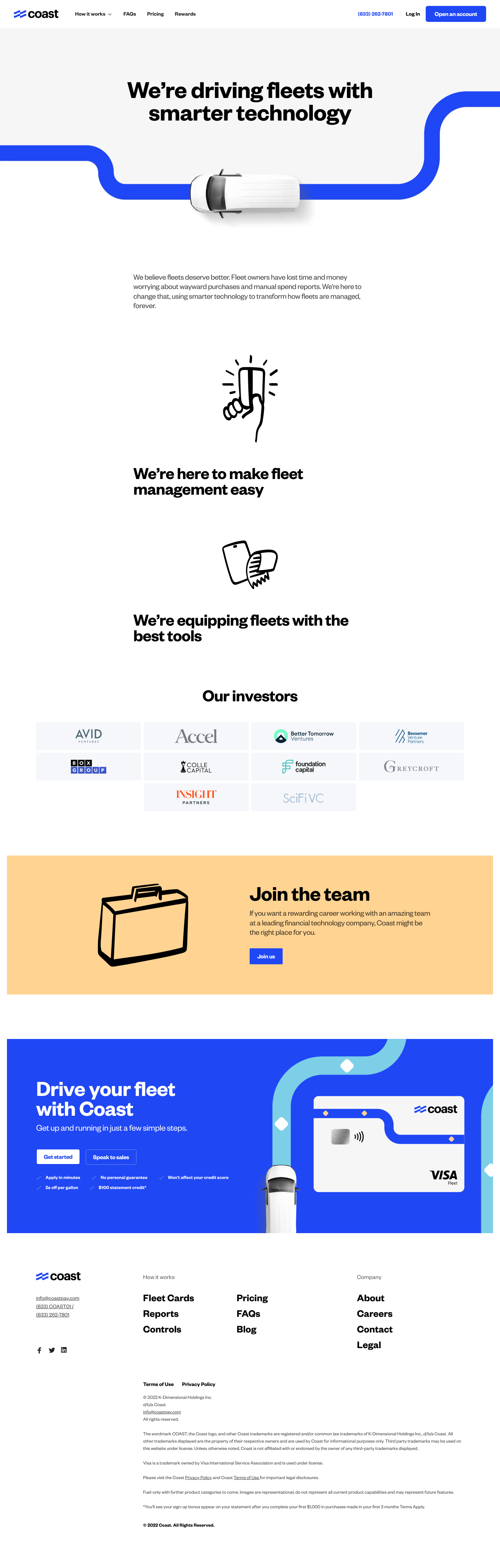 Coastpay About screenshot