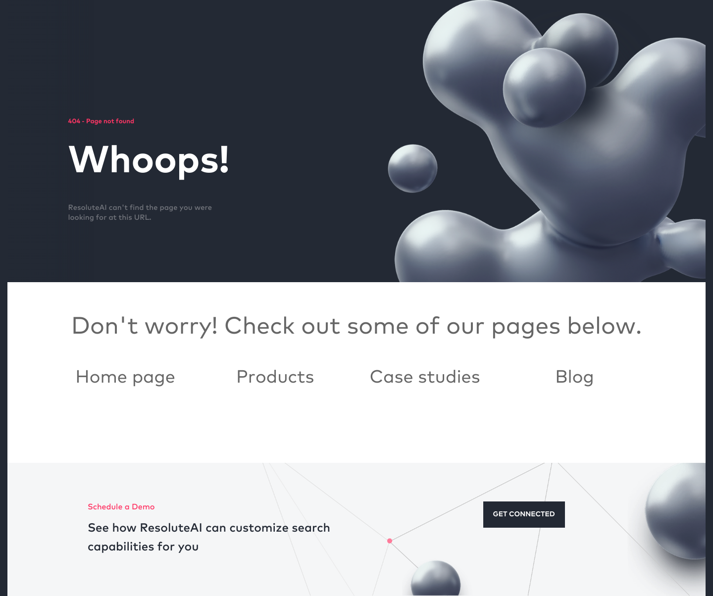 Resolute 404 screenshot
