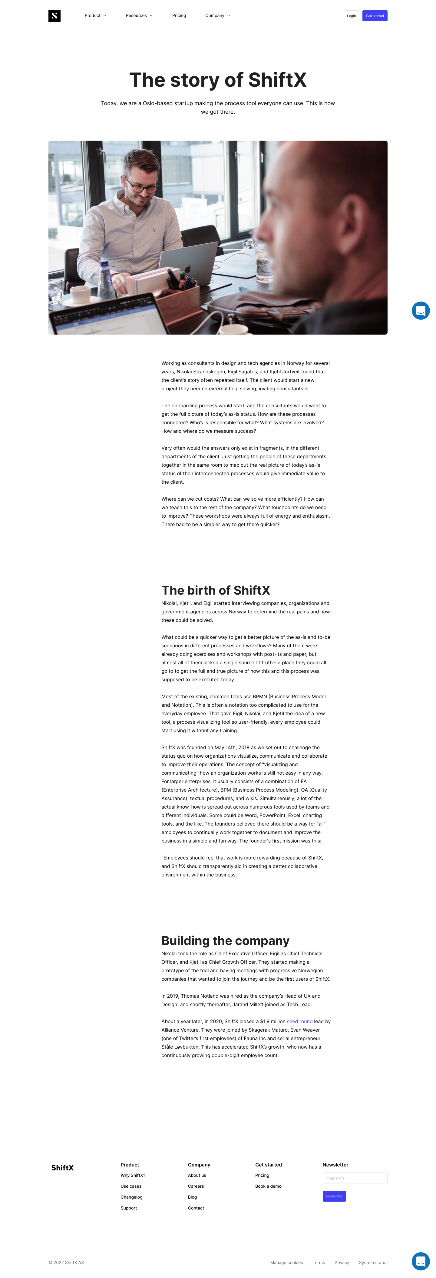 Shiftx About screenshot