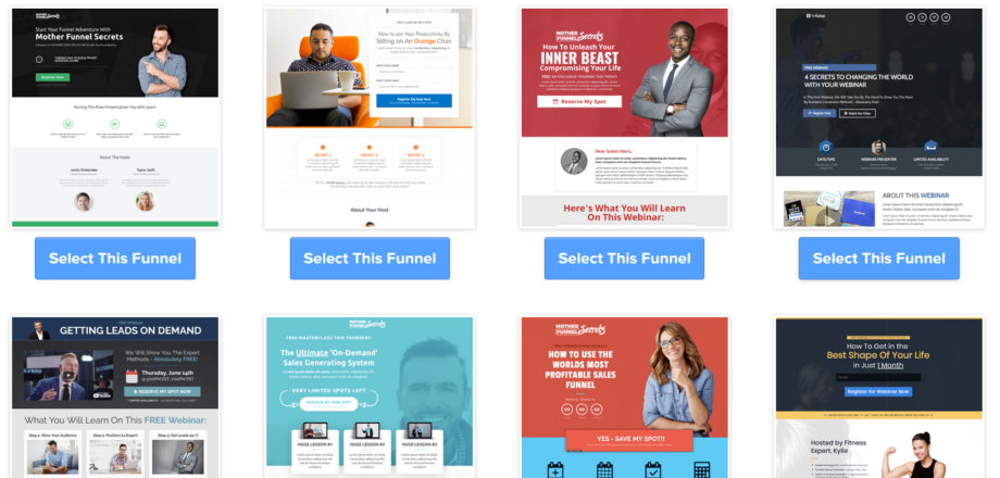 Clickfunnels Templates