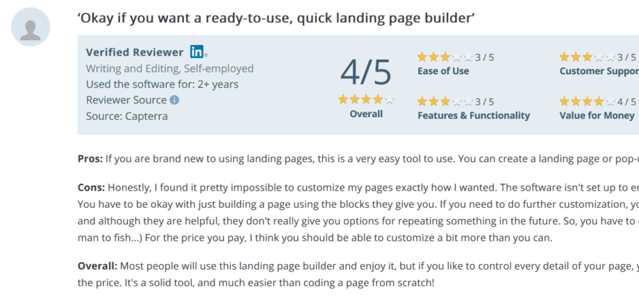 Leadpages Reviews