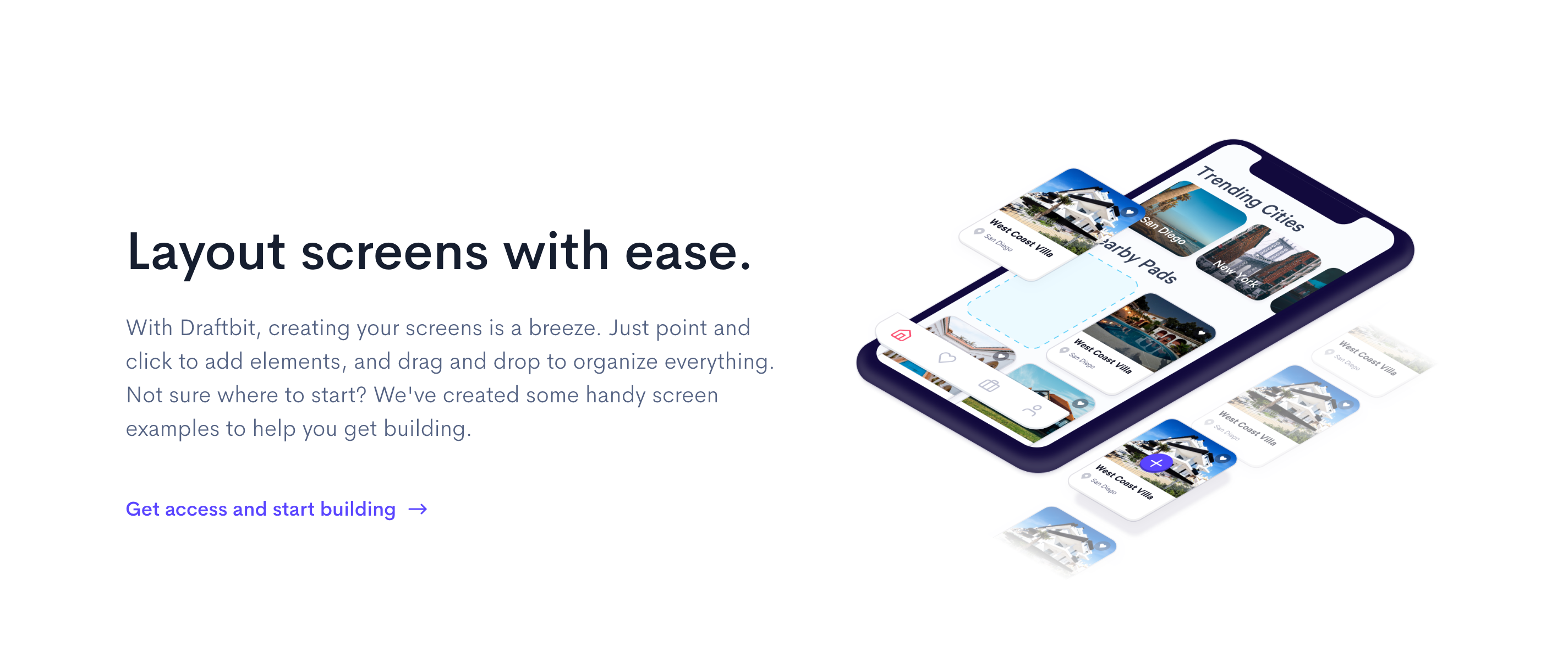 Draftbit Feature component screenshot