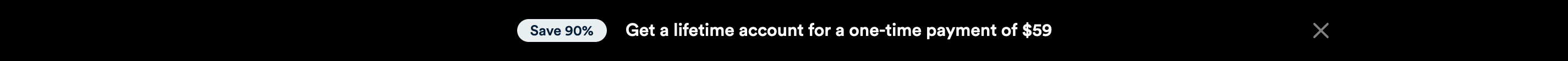 Popkit Promotion Bar component screenshot