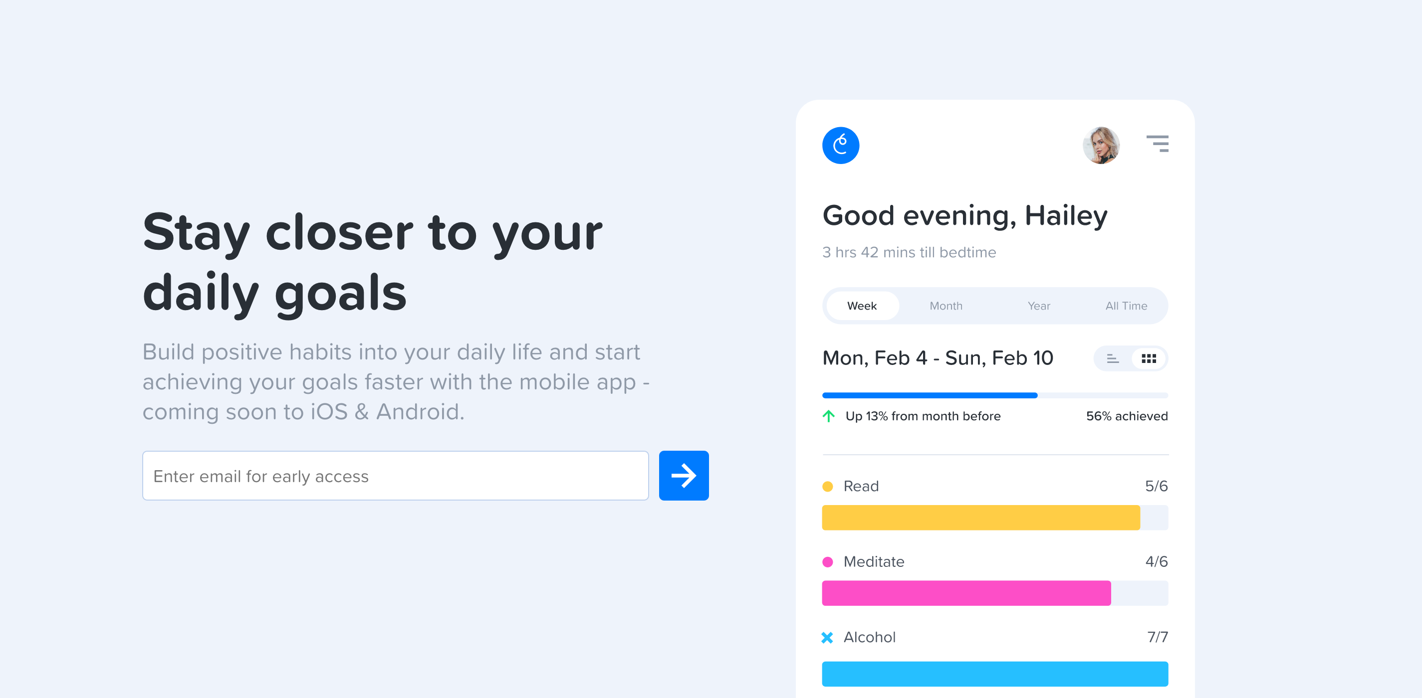 Confetti Feature component screenshot