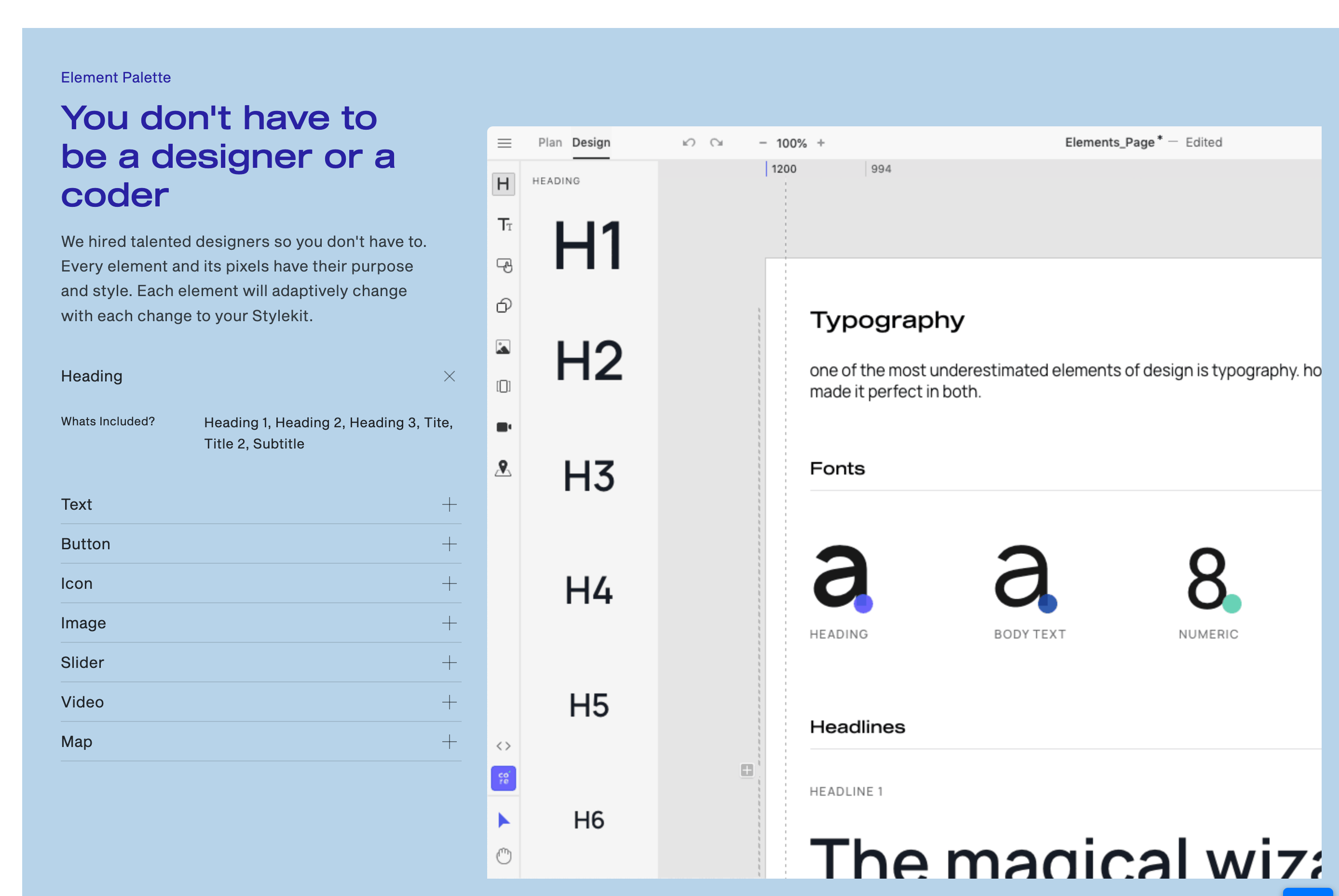 Kepler Feature component screenshot