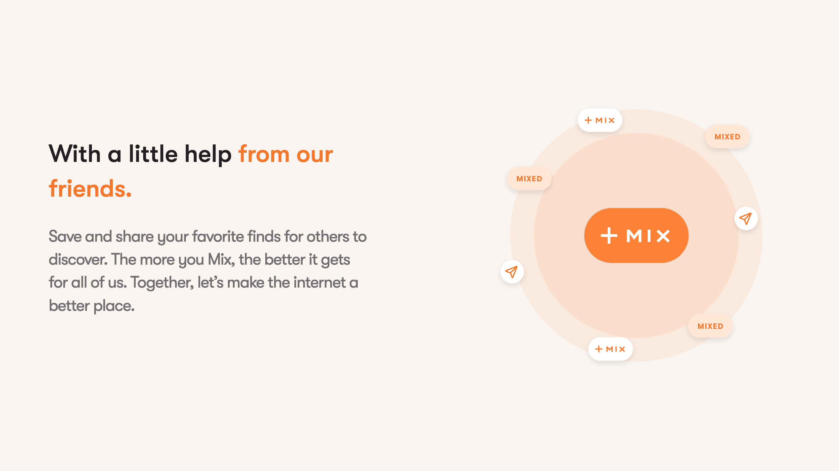 Mix Feature component screenshot