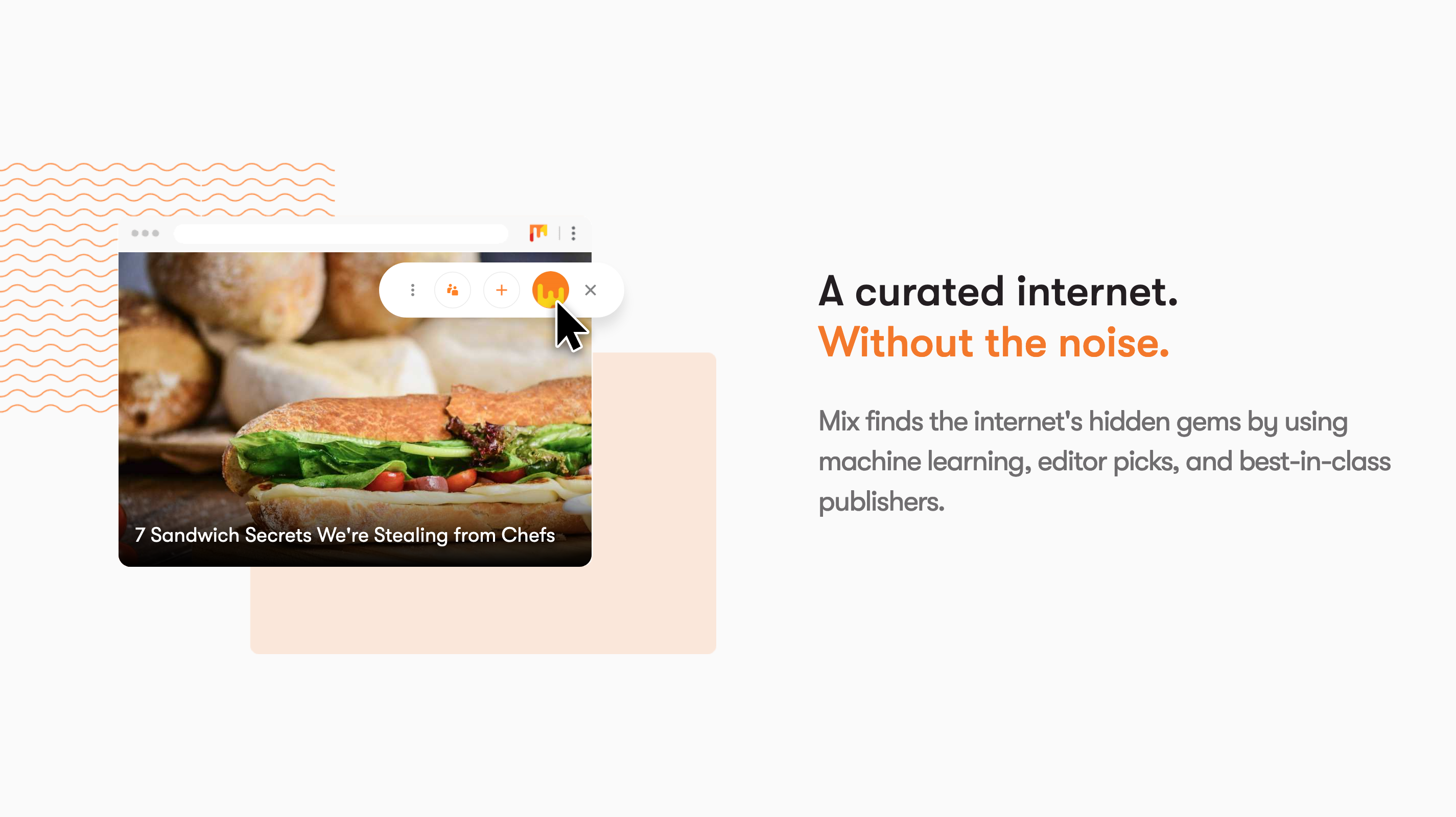 Mix Feature component screenshot
