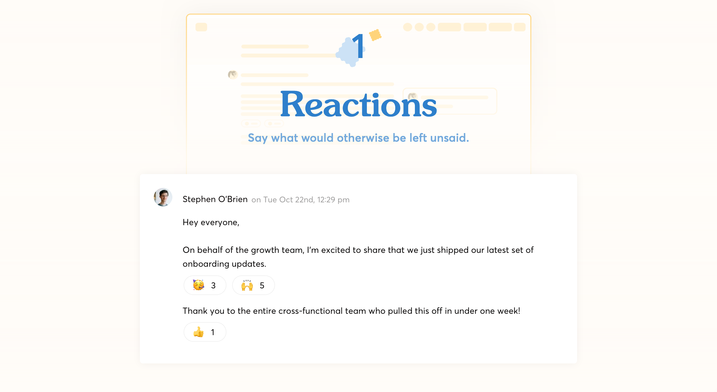 Consider Feature component screenshot