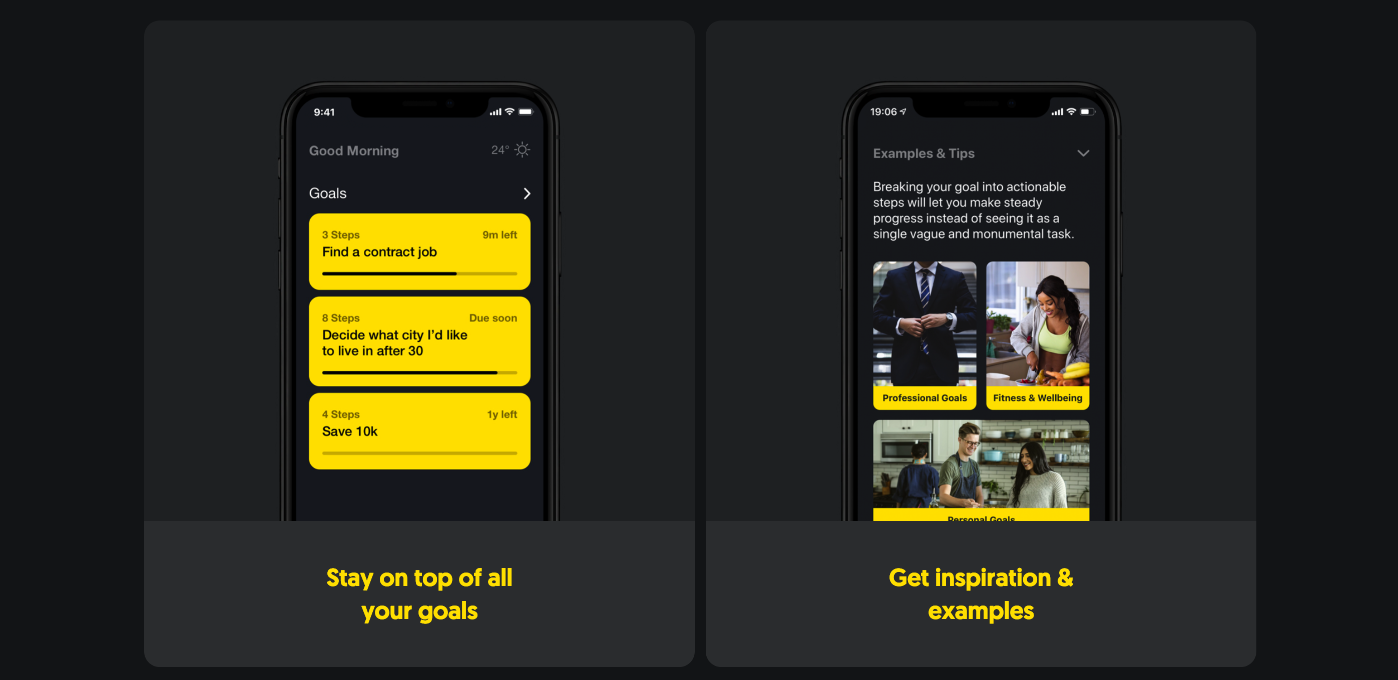 Thrive Feature component screenshot