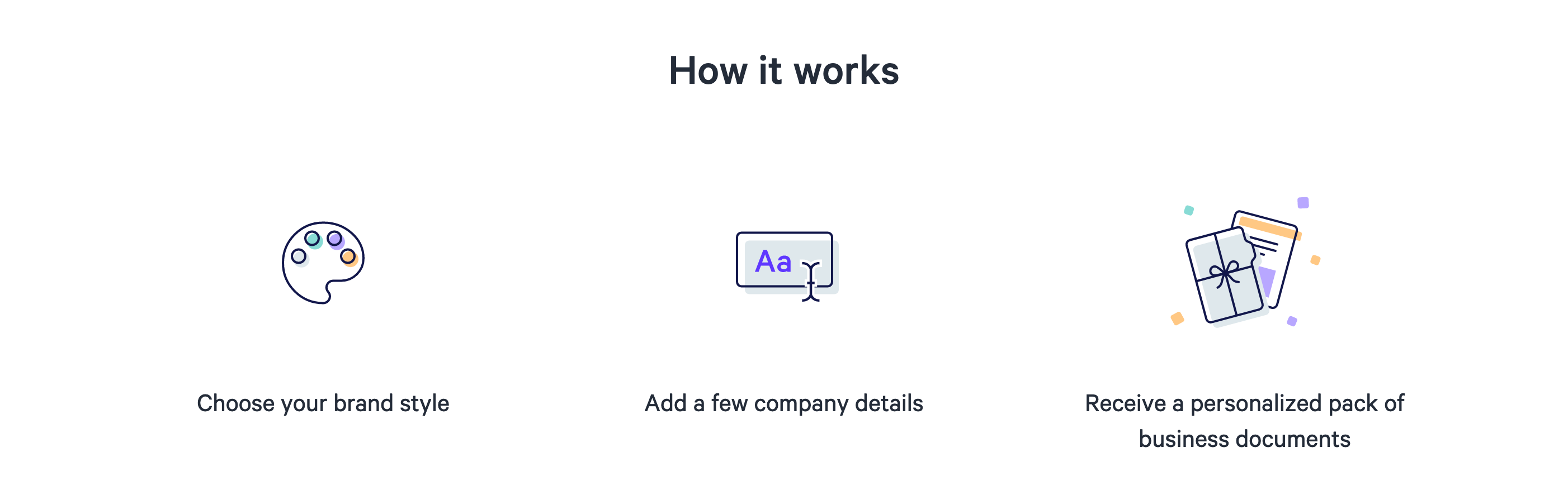 Qwilr Steps component screenshot