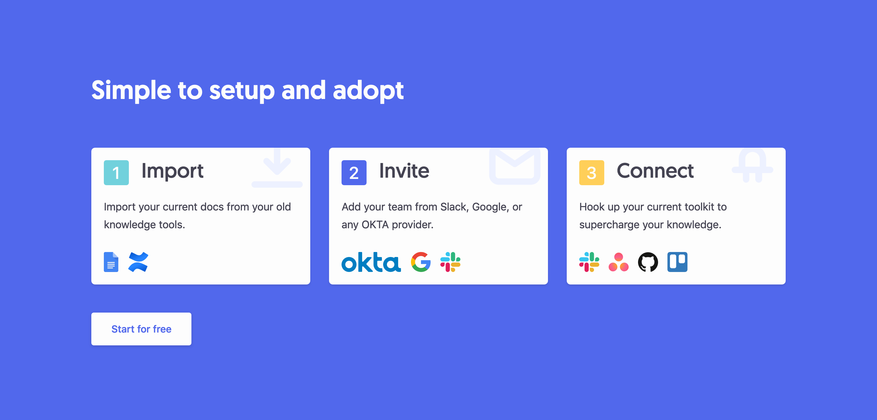 Slite Steps component screenshot