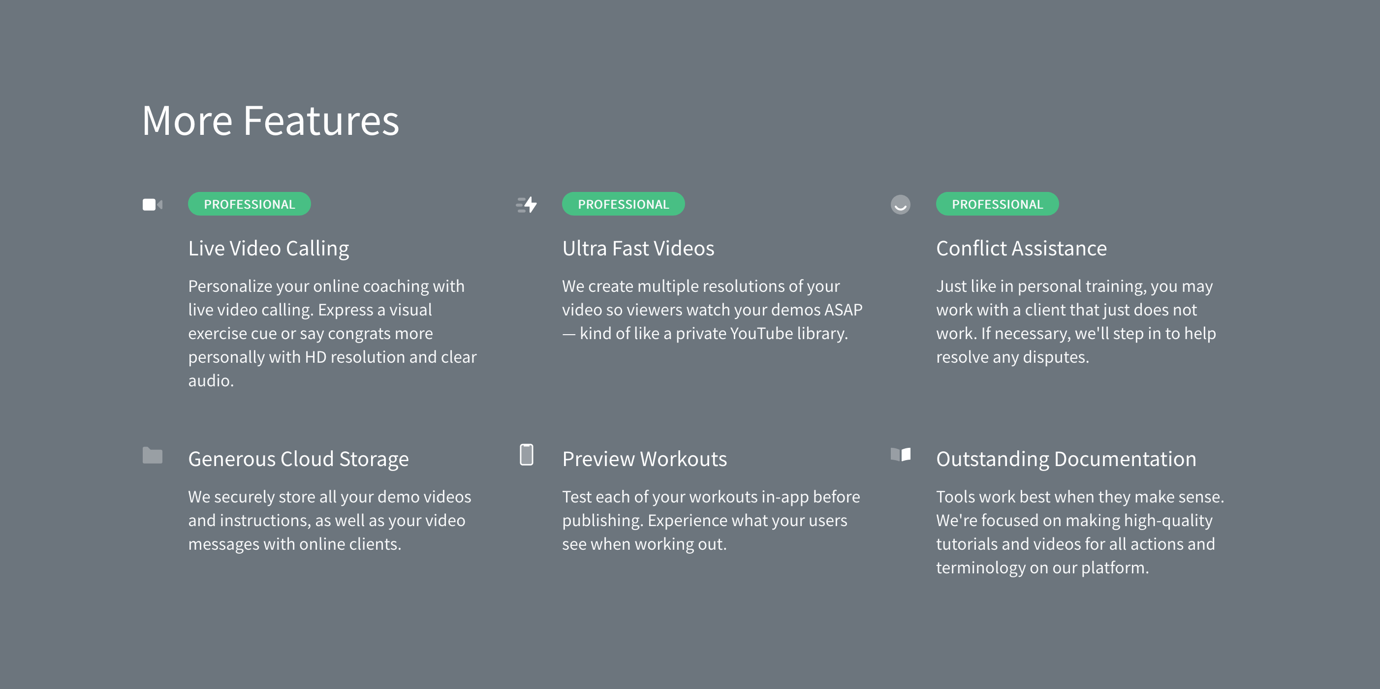 SuperFit Feature component screenshot