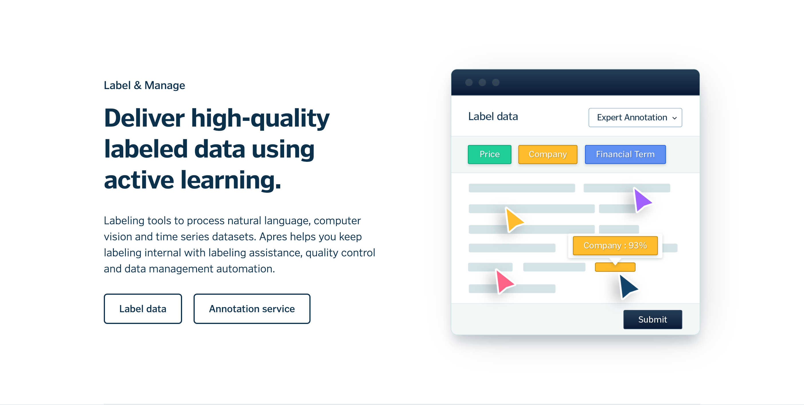 Apres Feature component screenshot